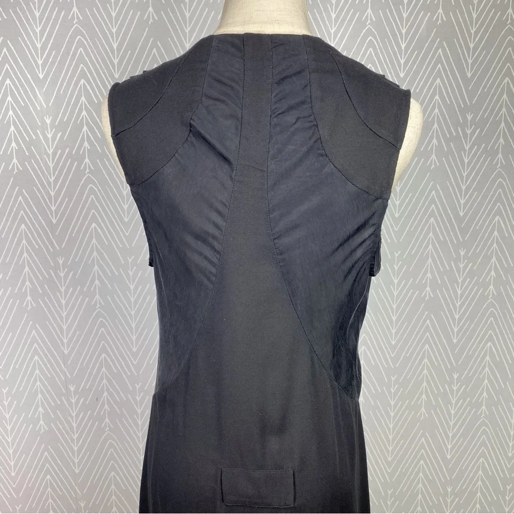 HELMUT LANG Cowl Neck Black Dress - Picture 6 of 9